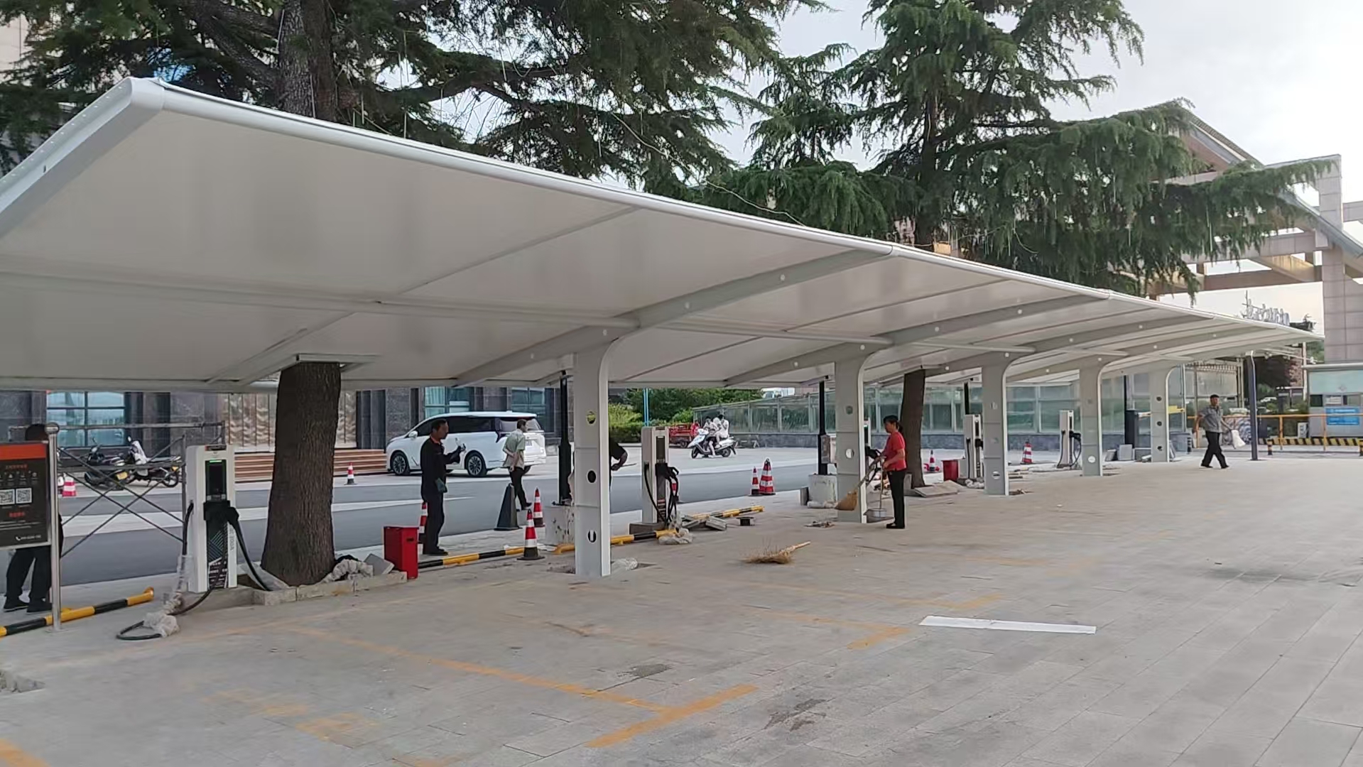 西安市膜结构工程案例