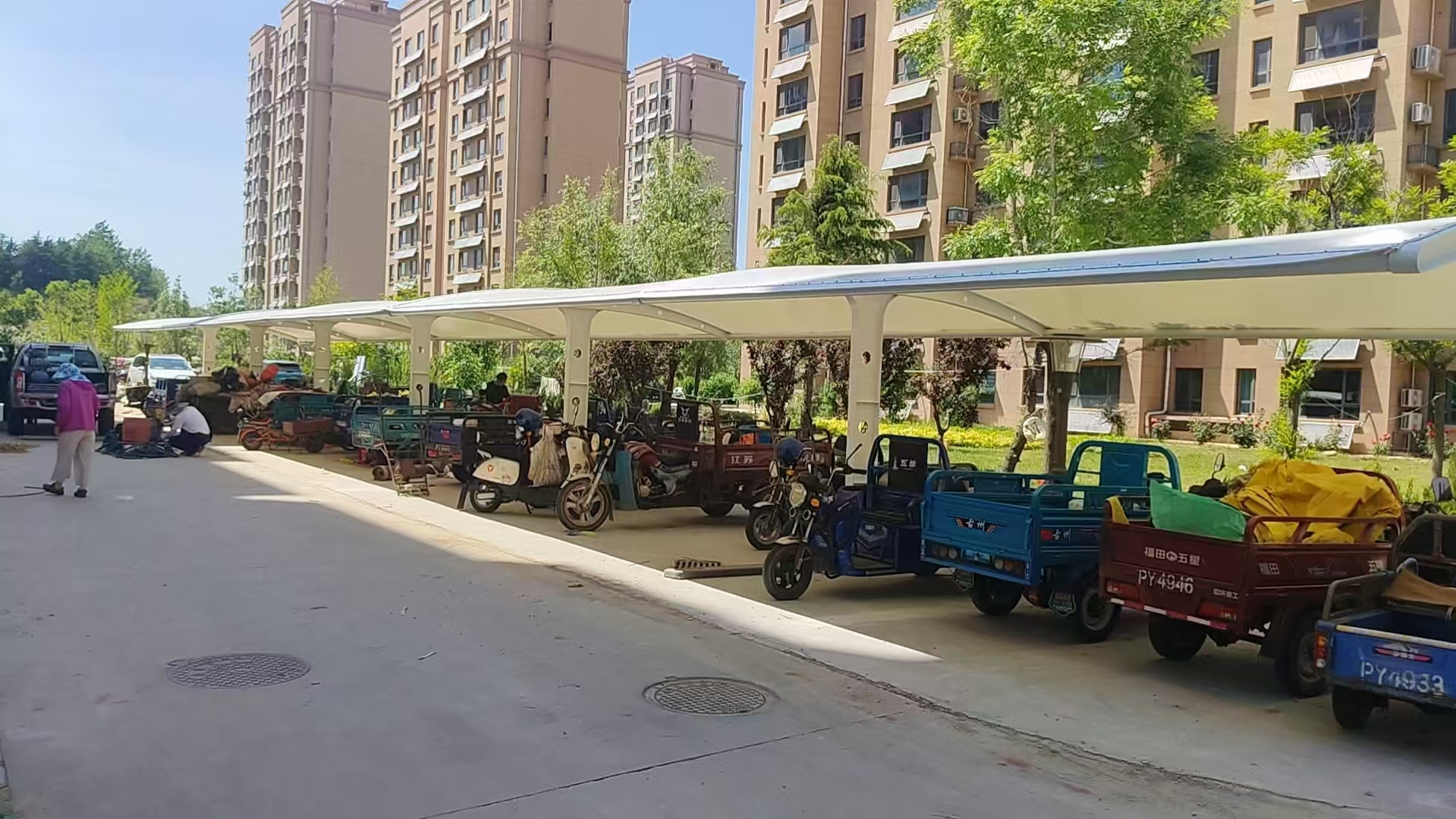 合肥市膜结构工程案例