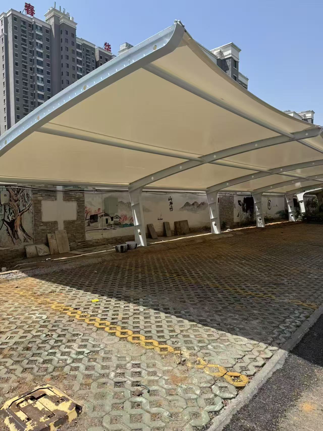 嘉定充电桩停车棚