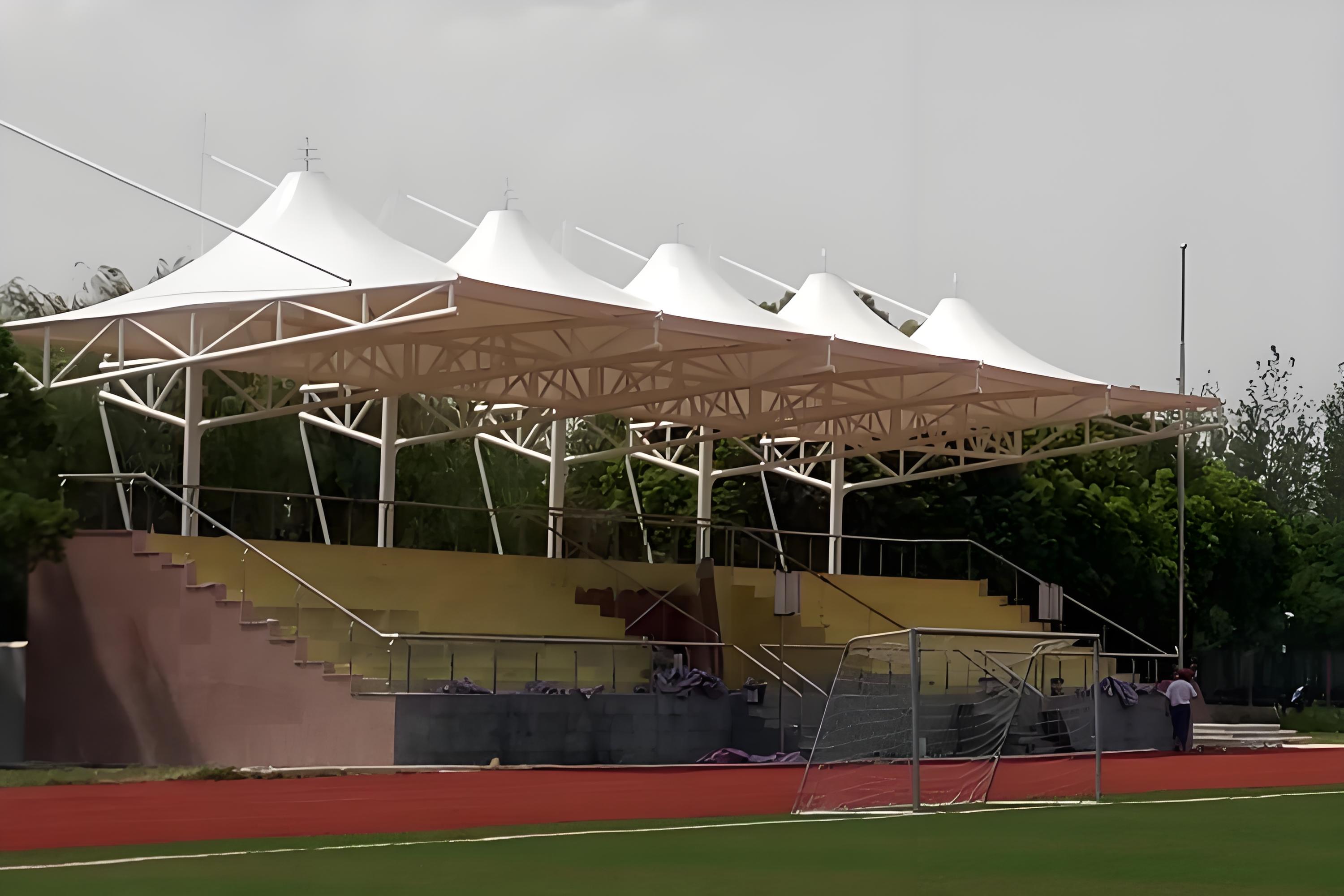 校园运动场膜结构看台