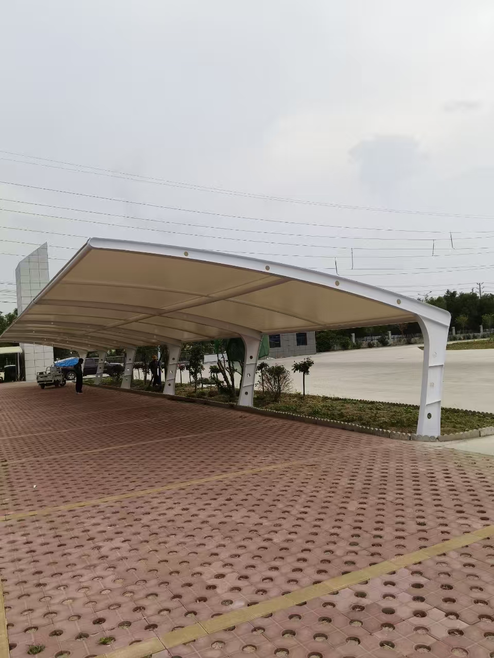 北碚小区停车棚