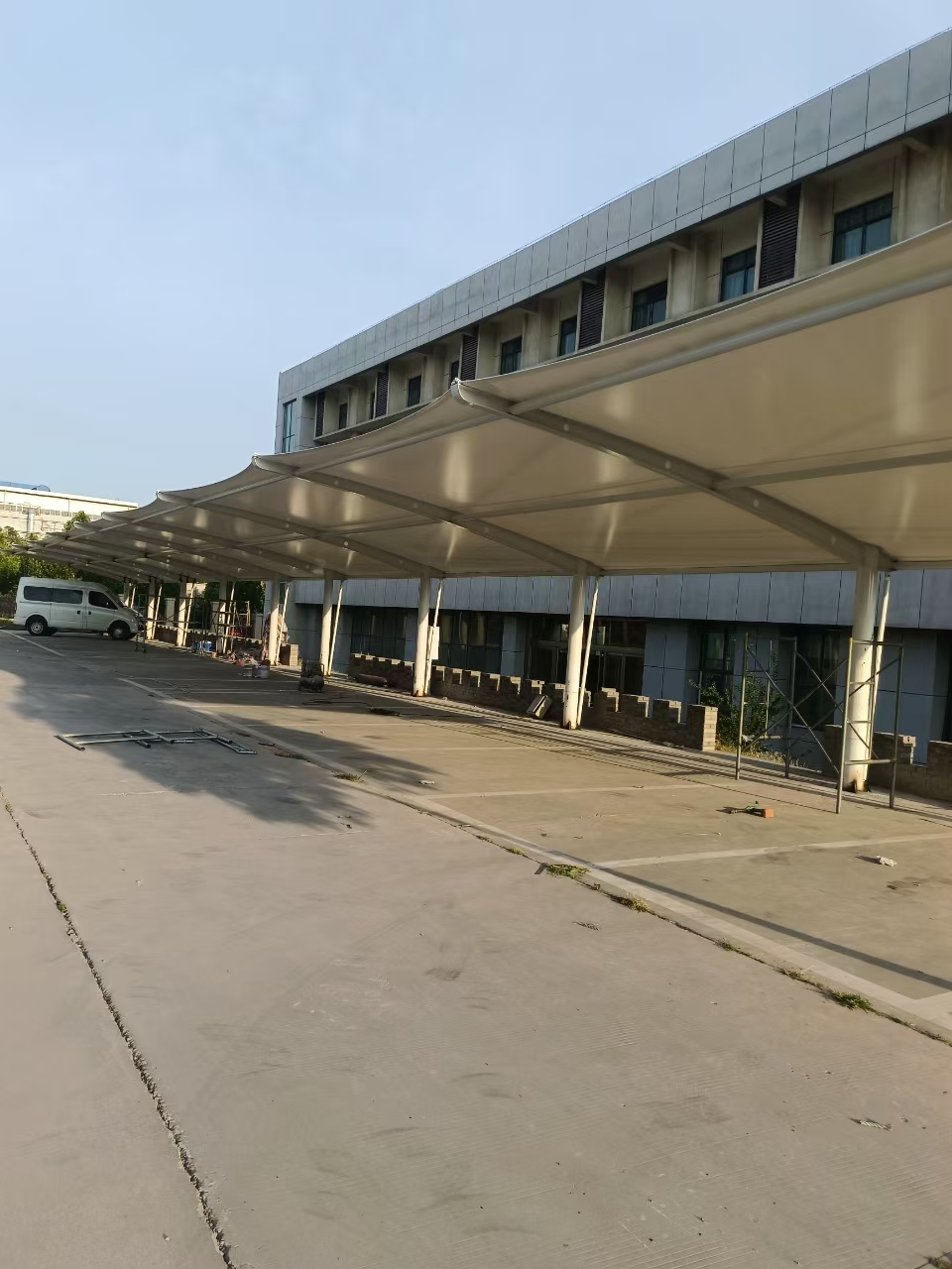 智能膜结构停车棚